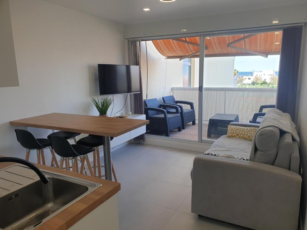 Studio Carnon Bord De Plage Climatise Eksteriør billede
